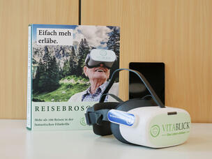 VR-Brillen im Alterszentrum Serata