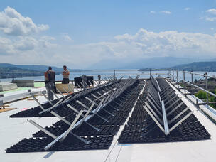 Das Serata betreibt neu eine Photovoltaik-Anlage