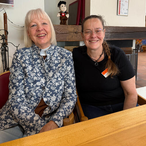 Therese Schaufelberger und Claudia Nussbaumer