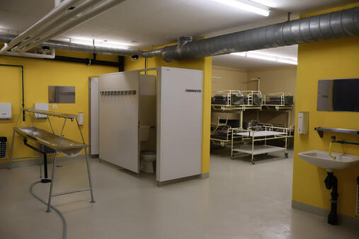 1973 begann der Bau der Gesicherten Operationsstelle