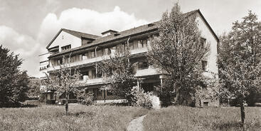 Serata – Postkarte Krankenhaus Thalwil 1934