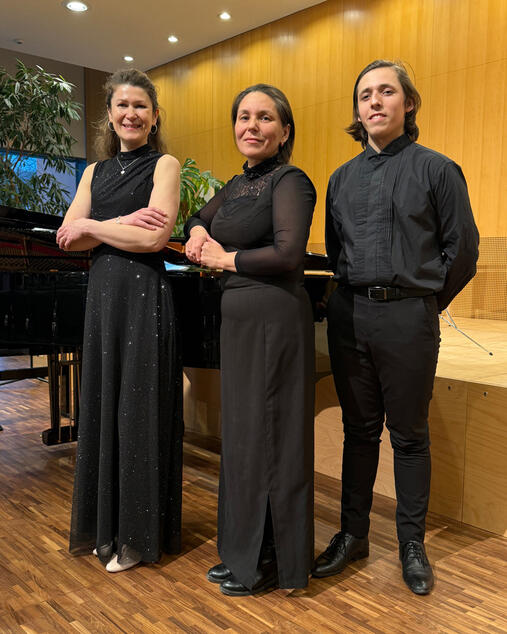 Musikalisches Trio beim SerataMusica Abschlusskonzert 2025